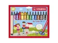 STABILO Filzstift STABILO Trio Scribbi Dreikant-Filzstift - 1,5-2,0 mm - 14er Set