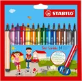 STABILO Trio Scribbi Jumbo Griff Kinder Marker Filzstifte Set Von 14