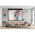 Evanesce B – Motor Leinwände für die Deckenmontage-Elite Screens, Ceiling electric motorised projection screen, Motor Leinwand, Evanesce B, Zoll Weiße Projektionswand, Projektionswand16:9 HD Hängende Filmwand Faltbar A-Elite Screens, Beamer Leinwand, Projektionsleinwand, Heimkino MaxWhite FG / Widescreen 16:9) / 100" (222 x 125 – Vorlauf )