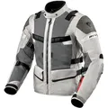 Revit Cayenne 2, Textiljacke - Hellgrau/Grau/Dunkelgrau - L