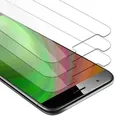 Cadorabo 3x Panzer Folie für Huawei G7 PLUS Schutzfolie in Transparent Folie Tempered Display-Schutzglas