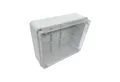 ARLI Verteilerbox Abzweigdose IP67 Sichttür 250 x 200 x 90 mm Aufputz, nach Auswahl: Kabelverschraubung M12 M16 M20 M25