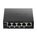 D-Link DES-1005P Switch Schwarz 5 Ethernet Ports 100 Mbit/s MDI/MDIX-Erkennung