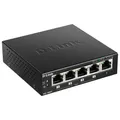 D-LINK DES1005P/E GIGABIT POE+ SWITCH Standalone 5xRJ45 schwarz unmanaged DES-10