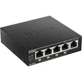 D-Link DES-1005P, Switch, schwarz