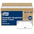 Tork Papierhandtücher 290190 H3 Advanced schnellauflösend Zick-Zack-Falz 2-lagig