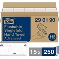 1 bis 12x TORK Handtuchpapier, 230 x 230 mm, weiß, Z-Falz - SPARE BIS ZU 9%