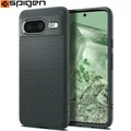 Handyhülle für Google Pixel 8 Spigen Case Cover Etui Futeral Hülle Tasche Grün