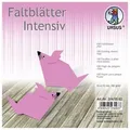 Ursus - Ludwig Bähr Bastelkartonpapier URSUS Faltblätter Intensiv Universal 15x15cm 100 Blatt PINK