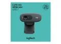 Logitech Webcam USB 3MP HD, sw, Retail C270 (52-990-053)