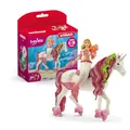 SCHLEICH 70593 Spielset - Meerjungfrau-Feya auf Unterwassereinhorn (bayala)