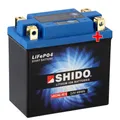 Batterie für Aprilia Leonardo 125 MB000 1996 Shido Lithium LB12AL-A2 / YB12AL-A2