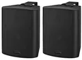 MONACOR MKA-50SET/SW Aktives 2-Wege-Stereo-Lautsprecherboxen-System, 2 x 20 W schwarz
