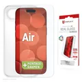 Displex Real Glass und Case Kompatibel mit iPhone Air, Eco-Montagerahmen, Tempered Glas, kratzer-resistente Schutzfolie (Real Glass und Case)
