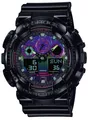 CASIO G-Shock Herrenuhr Virtual Rainbow GA-100RGB-1AER