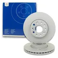 2x Original ATE Bremsscheibe Ø288mm Vorne passend für VW GOLF V (1K1) 1.4