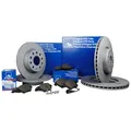 ATE 4 BREMSSCHEIBEN + 8 BREMSBELÄGE FÜR VORNE+HINTEN VW GOLF 5/6 V/VI Ø288/256mm