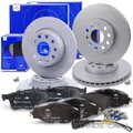 ATE BREMSSCHEIBEN +CERAMIC BELÄGE VORNE+HINTEN FÜR AUDI A3 SEAT SKODA VW GOLF 7