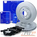 ATE Bremsscheiben +Bremsbeläge vorne für VW