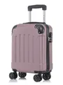 YONSLY Hartschalen-Trolley Hartschalen-Koffer Trolley 360° Rollen, robuster Reisekoffer, 4 Rollen, mit Zahlenschloss, für Business und Urlaub 46/55/66/76 cm