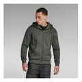G-Star für Herren. D16122-C235-996 Premium Core Zip Hoodie grau (L), Lässig, Baumwolle, Langarm