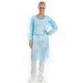 HYGOBASE Eco Schutzkittel 277569 , 1 Karton = 10 x 10 Stück = 100 Stück, blau