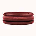 Exotenherz - Bonsai-Schale mit Unterteller Gr. 3 - Rot - oval - Modell O47 - L 19cm - B 13,5cm - H 5cm