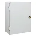 UNI-1 KUNSTSTOFFGEHÄUSE NT 400X300X160 SOLIDE TÜR MIT LOCHBLECH IP65 GR