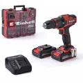 Einhell TE-CD 18/40 Li-i +64 (2x2,0Ah) Akku Schlagbohrschrauber Set + Koffer