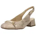 Ara Ara Pumps Lederimitat Slingpumps beige 38 EU (5 UK)
