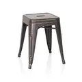 Sitzhocker Hocker Metall stapelbar Küchenhocker Metallhocker Industrial 150kg