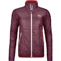 Ortovox Damen Swisswool Piz Vial Jacke (Größe XS, rot)