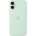 Apple Silikon Case iPhone 16 Plus mit MagSafe aquamarin