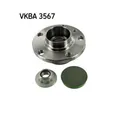 Radlagersatz SKF VKBA 3567 für AUDI SEAT SKODA VW, Hinterachse