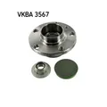 Radlagersatz SKF VKBA 3567 für AUDI SEAT SKODA VW, Hinterachse
