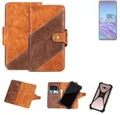 K-S-Trade Handyhülle für TCL 40 XE, Handyhülle Schutzhülle Bookstyle Case Wallet-Case Cover