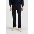 BOSS ORANGE Chinohose slim mit Gesäßtaschen blau 36