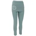 Guru-Shop Hose & Shorts Yoga-Hose, Leggings mit Minirock Bio BW Yogi -.. alternative Bekleidung grün S