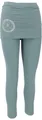 GURU SHOP Yoga-Hose, Leggings mit Minirock Bio BW Yogi - Aqua, Damen, Size:S