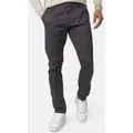 Indicode Chinohose Herren Cherry Chino Hose Herrenhose 98% Baumwolle, 2% Elasthan grau 30/32