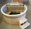 Outdoor-Spa Hot Tub Whirlpool Badefass Thermalwanne Erholungsbecken