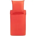 Bassetti Mako-Satin Bettwäsche Uni Bettbezug einzeln 135x200 cm | tangerine-1191 - orange