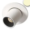 LED Einbauleuchte Pipe MiniAMP, 3W, 24V DC, drehbar und schwenkbar, dimmbar, 3W