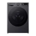 LG V5WD95SLIMB, SLIM Waschtrockner 9-5 kg, Klasse A und E, 60x53.5x85 cm, Wi-Fi, AI Direct Drive, Tiefenreinigung mit Dampf, TurboWash 360, Allergy Care, Außentür aus gehärtetem Glas, Dark Stone