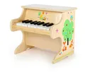 Small Foot Klavier Kleiner Fuchs aus Holz, Kinderinstrument mit Einer Tonleiter für erste Musikerfahrungen, 10724