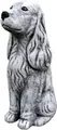 Stone and Style Gartenfigur Frostfeste Steinfigur Hund Cocker Spaniel