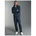 Trigema Jogginganzug TRIGEMA Jogginganzug (1-tlg) blau XL
