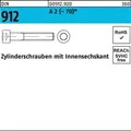 100er PACK(Stk)  000912920000080010 Zylinderschraube DIN 912 m.Innensechskant M