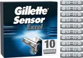 Gillette Sensor Excel Rasierklingen Herren 10er Pack Original Doppelklinge