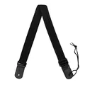 CASCHA Ukulele-Gurt verstellbar I Länge 76 cm bis 139 cm individuell einstellbar I robuster Ukulelen-Gurt für Kinder & Erwachsene I sehr angenehm & bequem zu tragen I Gurt Ukulele Nylon Schwarz